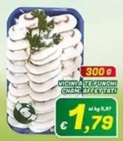 Idromarket Vicinia te funghi cham. affettati offerta