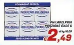 Idromarket Formaggio fresco Philadelphia offerta