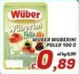 Idromarket Wüber Wüberini Pollo offerta