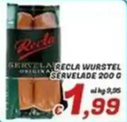 Idromarket Recla Wurstel Sèrvelade offerta