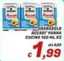 Idromarket Granarolo Accadì Panna Cucina offerta