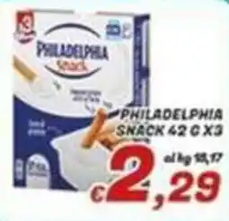 Idromarket Philadelphia Snack offerta