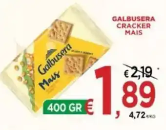 Galbusera cracker mais