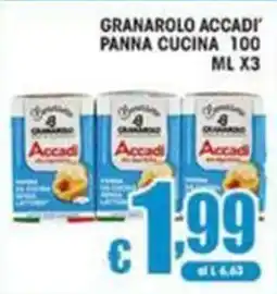 Sacoph Panna cucina Accadi offerta