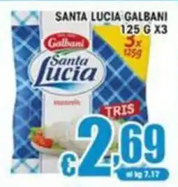 Sacoph Santa Lucia Galbani offerta