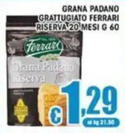 Sacoph Grana Padano Riserva Ferrari offerta