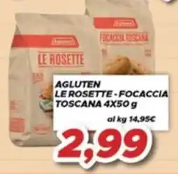 MA Supermercati Agluten le rosette - focaccia toscana offerta