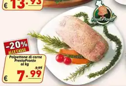 Ipercarni Polpettone di carne PrestoPronto offerta