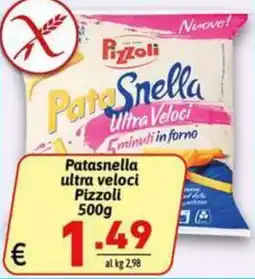 Ipercarni Patasnella ultra veloci Pizzoli offerta