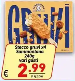 Ipercarni Stecco gruvi Sammontana offerta