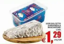 Pewex Igor Dolcetto Gorgonzola Mascarpone offerta
