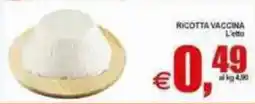 Pewex Ricotta vaccina offerta