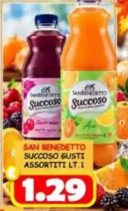 MercADone San Benedetto Succoso gusti assortiti offerta