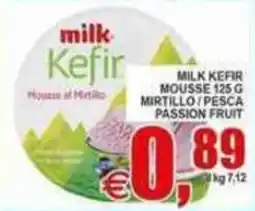 Pewex milk Kefir Mousse al Mirtillo offerta