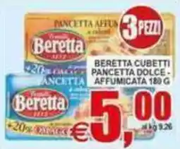 Pewex Beretta pancetta dolce affumicata offerta