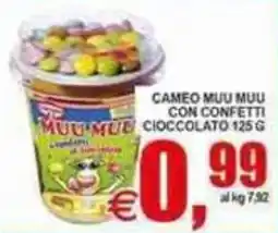 Pewex Cameo muu muu con confetti cioccolato offerta