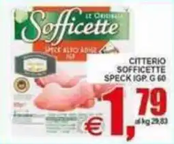 Pewex Sofficette Speck IGP G 60 offerta
