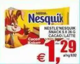 Pewex Nesquik snack offerta