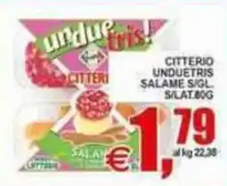Pewex Citterio unduetris salame sigl. offerta