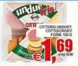Pewex Citterio Undue Tris offerta