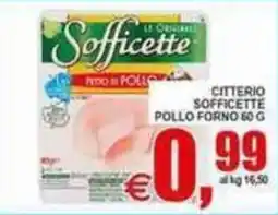 Pewex Citterio sofficette pollo forno offerta