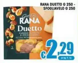 Sacoph Rana Duetto funghi e asparagi offerta