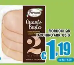 Sacoph Fiorucci Quanto Basta tacchino offerta