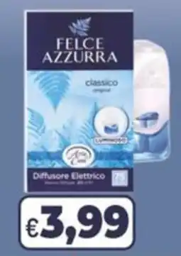 Sidis Felce Azzurra Diffusore Elettrico offerta