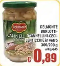 Top Supermercati Del Monte Cannellini-Ceci-Lenticchie offerta