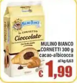 Top Supermercati Mulino Bianco Cornetti Cioccolato offerta