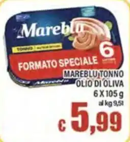 Top Supermercati Mareblu tonno offerta
