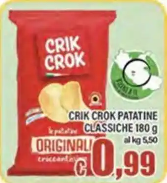 Crik Crok patatine classiche