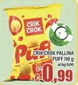 Top Supermercati Crik Crok Puff Pallina offerta