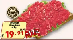 Ipercarni Straccetti di scottona offerta