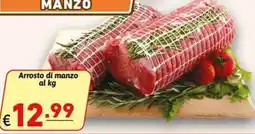 Ipercarni Arrosto di manzo offerta