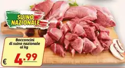 Ipercarni Bocconcini di suino nazionale offerta