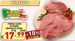 Ipercarni Fettine scelte di vitello offerta