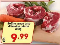 Ipercarni Bollito senza osso di bovino adulto offerta
