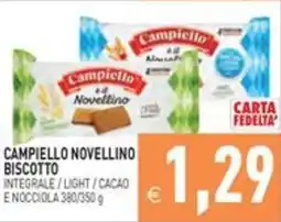Pim Supermercati Campiello Novellino biscotto offerta