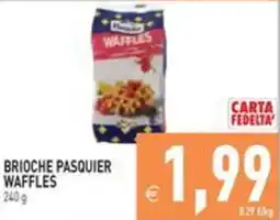 Pim Supermercati Brioche Pasquier Waffles offerta