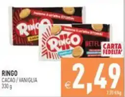 Pim Supermercati Ringo Cacao / Vaniglia offerta