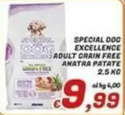 Idromarket Special Dog Excellence Adult Grain Free Anatra Patate offerta
