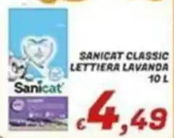Idromarket Sanicat classic lettiera lavanda offerta