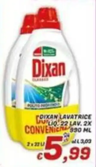 Dixan lavatrice
