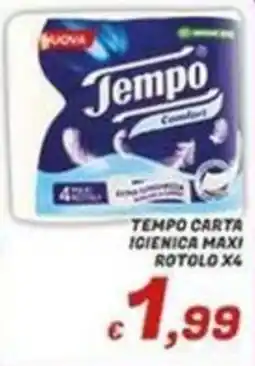 Idromarket Tempo carta igienica maxi offerta
