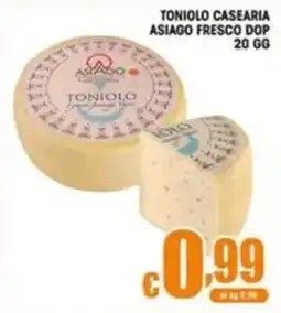 Sacoph Asiago fresco DOP Toniolo offerta
