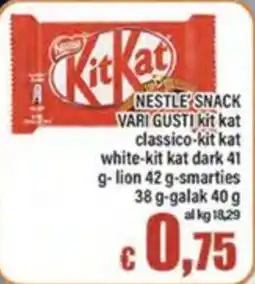 Top Supermercati KitKat offerta