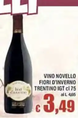Top Supermercati Vino Novello Fiori d'Inverno offerta
