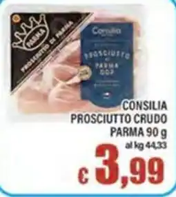 Top Supermercati Consilia Prosciutto Crudo Parma offerta