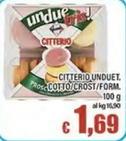 Top Supermercati Citterio undue tris offerta